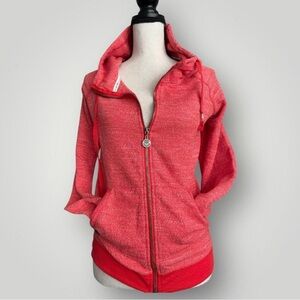 Roxy Red Zip-Up Hoodie